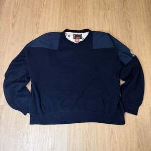 RainSwetter WeatherBoss Gore Windstopper Golf Sweater Navy Blue XL